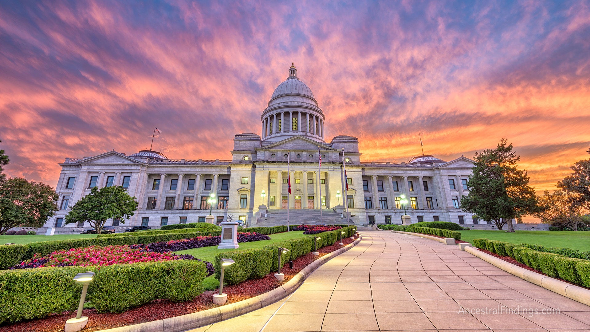 Arkansas state capitol building