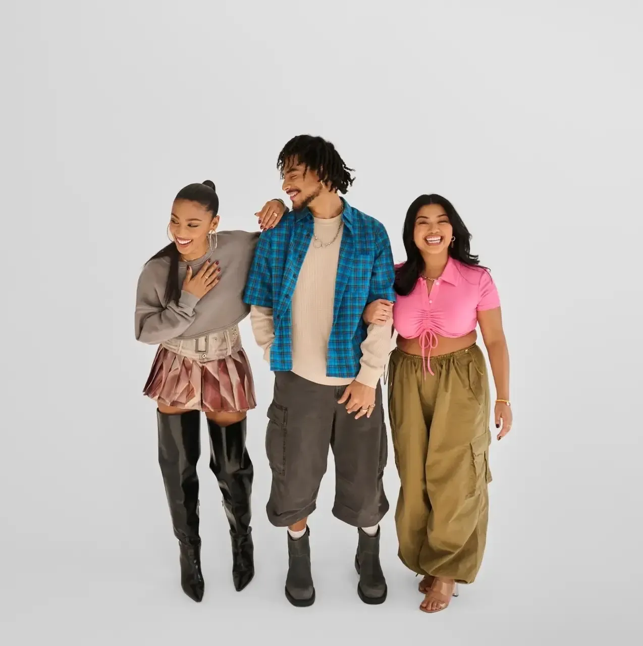 Friends posing for photo